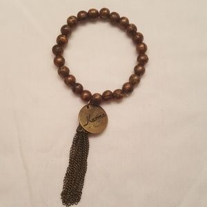 Karma beaded bracelet
